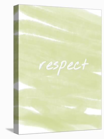 Respect Paint Lime-Melody Hogan-Stretched Canvas