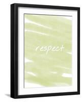 Respect Paint Lime-Melody Hogan-Framed Art Print