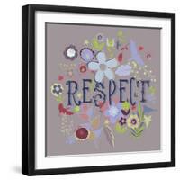 Respect-Ken Hurd-Framed Giclee Print