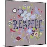 Respect-Ken Hurd-Mounted Giclee Print