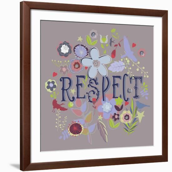 Respect-Ken Hurd-Framed Giclee Print