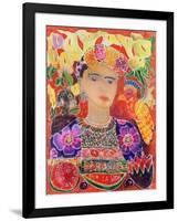 Respects to Frida Kahlo, 2002-Hilary Simon-Framed Giclee Print