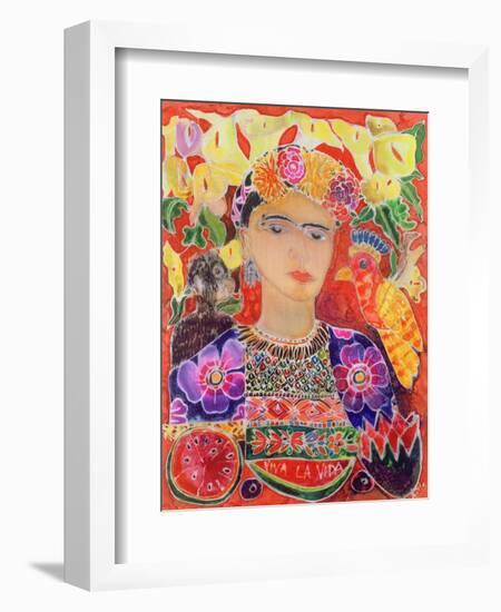 Respects to Frida Kahlo, 2002-Hilary Simon-Framed Giclee Print