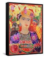 Respects to Frida Kahlo, 2002-Hilary Simon-Framed Stretched Canvas