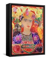 Respects to Frida Kahlo, 2002-Hilary Simon-Framed Stretched Canvas