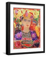 Respects to Frida Kahlo, 2002-Hilary Simon-Framed Giclee Print