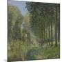 Rest Along the Stream, Edge of the Wood, Ca 1878-Alfred Sisley-Mounted Giclee Print