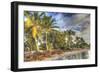 Rest Beach Foliage-Robert Goldwitz-Framed Giclee Print