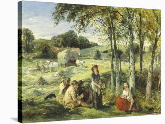 Rest from Haymaking-Thomas Falcon Marshall-Stretched Canvas