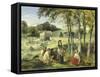 Rest from Haymaking-Thomas Falcon Marshall-Framed Stretched Canvas