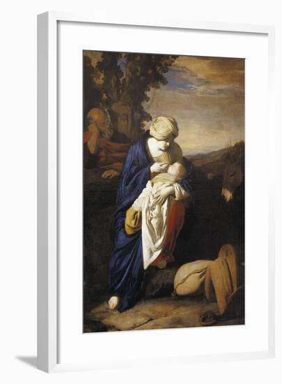 Rest on Flight into Egypt, 1641-null-Framed Giclee Print