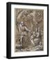 Rest on Flight into Egypt, by Federico Zuccari (Ca 1540-1609), Italy, 16th Century-null-Framed Giclee Print