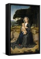 Rest on the Flight from Egypt, Ca. 1515-Gerard David-Framed Stretched Canvas