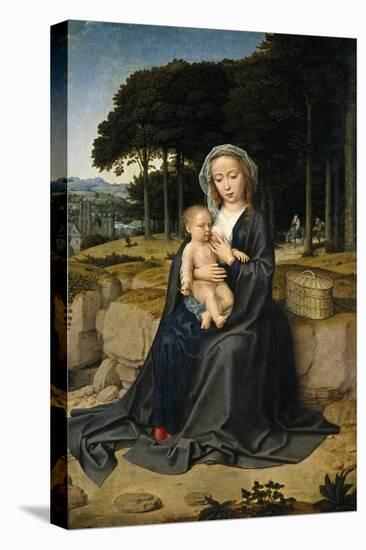 Rest on the Flight from Egypt, Ca. 1515-Gerard David-Stretched Canvas