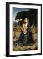 Rest on the Flight from Egypt, Ca. 1515-Gerard David-Framed Giclee Print