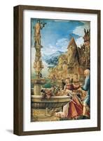 Rest on the Flight into Egypt, 1510-Albrecht Altdorfer-Framed Giclee Print