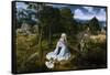 Rest on the Flight into Egypt, 1518-1520-Joachim Patinir-Framed Stretched Canvas