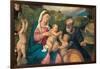 Rest on the Flight into Egypt, 1520s-Bonifacio Veronese-Framed Giclee Print