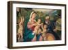 Rest on the Flight into Egypt, 1520s-Bonifacio Veronese-Framed Giclee Print