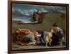 Rest on the Flight into Egypt, 1615-1621 (Oil on Canvas)-Orazio Gentileschi-Framed Giclee Print