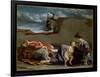 Rest on the Flight into Egypt, 1615-1621 (Oil on Canvas)-Orazio Gentileschi-Framed Giclee Print