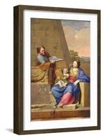 Rest on the Flight into Egypt, 1658-Pierre Letellier-Framed Giclee Print