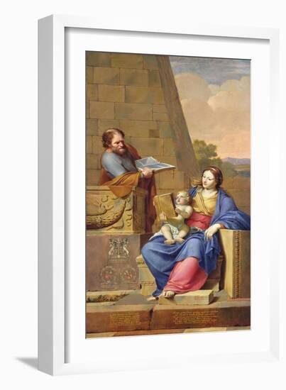 Rest on the Flight into Egypt, 1658-Pierre Letellier-Framed Giclee Print