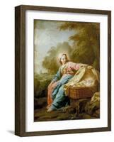 Rest on the Flight into Egypt, 1756-Jean Bernard Restout-Framed Giclee Print