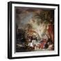 Rest on the Flight into Egypt, 1757-François Boucher-Framed Giclee Print