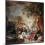 Rest on the Flight into Egypt, 1757-François Boucher-Mounted Giclee Print