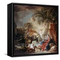 Rest on the Flight into Egypt, 1757-François Boucher-Framed Stretched Canvas