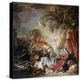 Rest on the Flight into Egypt, 1757-François Boucher-Stretched Canvas