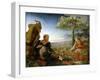 Rest on the Flight Into Egypt, 1805-6-Philipp Otto Runge-Framed Giclee Print