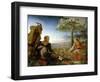 Rest on the Flight Into Egypt, 1805-6-Philipp Otto Runge-Framed Giclee Print