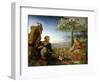 Rest on the Flight Into Egypt, 1805-6-Philipp Otto Runge-Framed Giclee Print