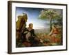 Rest on the Flight Into Egypt, 1805-6-Philipp Otto Runge-Framed Giclee Print