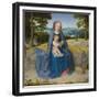 Rest on the Flight into Egypt, c.1510 (oil on panel)-Gerard David-Framed Giclee Print