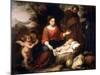 Rest on the Flight into Egypt, C1665-Bartolomé Esteban Murillo-Mounted Giclee Print