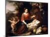 Rest on the Flight into Egypt, C1665-Bartolomé Esteban Murillo-Mounted Giclee Print