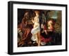 Rest on the Flight into Egypt, Ca. 1597-Caravaggio-Framed Premium Giclee Print