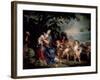 Rest on the Flight into Egypt (Virgin with Partridge), C1629-1630-Sir Anthony Van Dyck-Framed Giclee Print