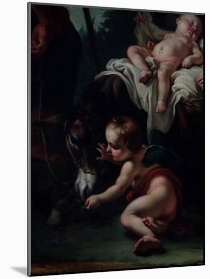 Rest on the Flight into Egypt-Giambettino Cignaroli-Mounted Giclee Print