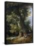 Rest on the Flight into Egypt-Jan Brueghel-Framed Stretched Canvas