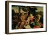 Rest on the Flight into Egypt-Bonifacio Veronese-Framed Giclee Print