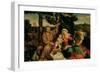 Rest on the Flight into Egypt-Bonifacio Veronese-Framed Giclee Print