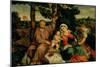 Rest on the Flight into Egypt-Bonifacio Veronese-Mounted Giclee Print