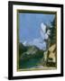 Rest on the Flight into Egypt-Giovanni Battista Tiepolo-Framed Giclee Print