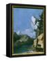 Rest on the Flight into Egypt-Giovanni Battista Tiepolo-Framed Stretched Canvas