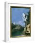 Rest on the Flight into Egypt-Giovanni Battista Tiepolo-Framed Giclee Print