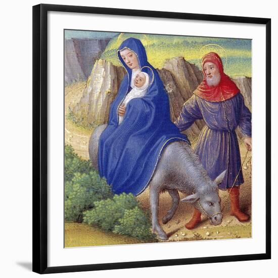 Rest on the Flight into Egypt-null-Framed Giclee Print